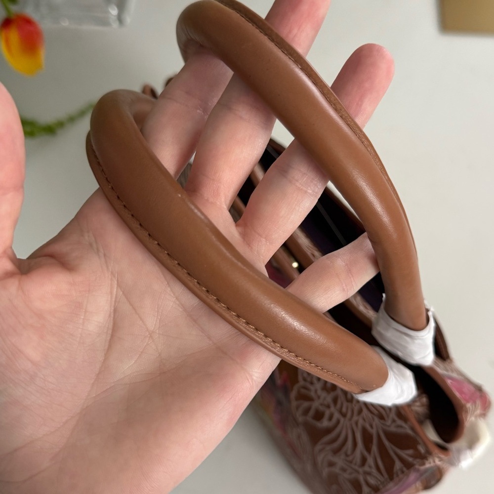 Anuschka Multi Compartment Satchel-690 - NWT - Picture 7 of 16